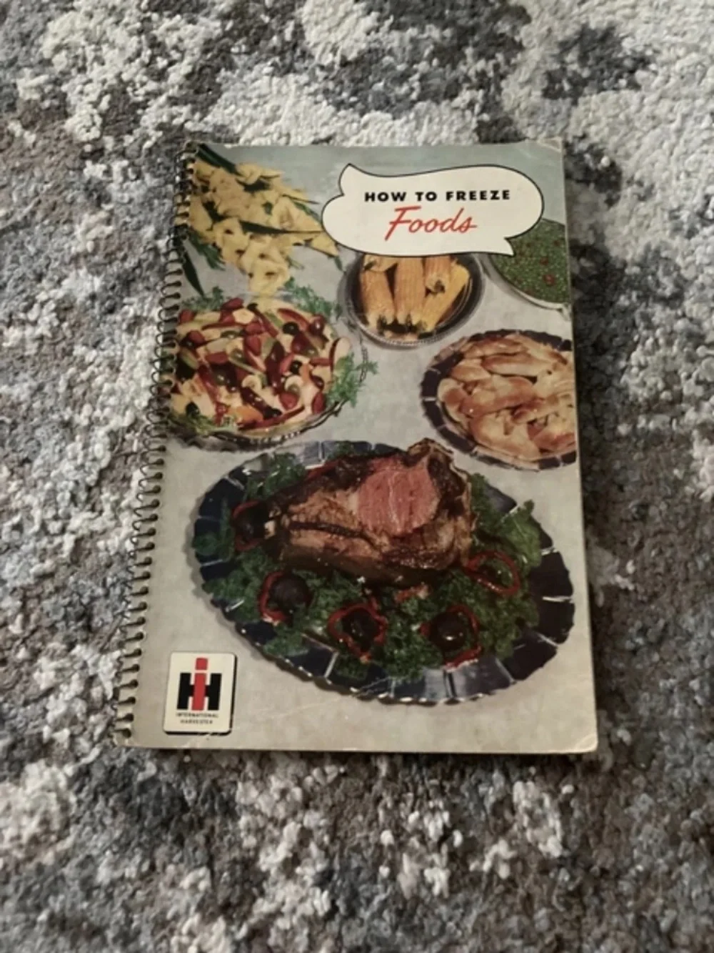 International Harvester How To Freeze Foods 1951 Cookbook Recipe guide vintage